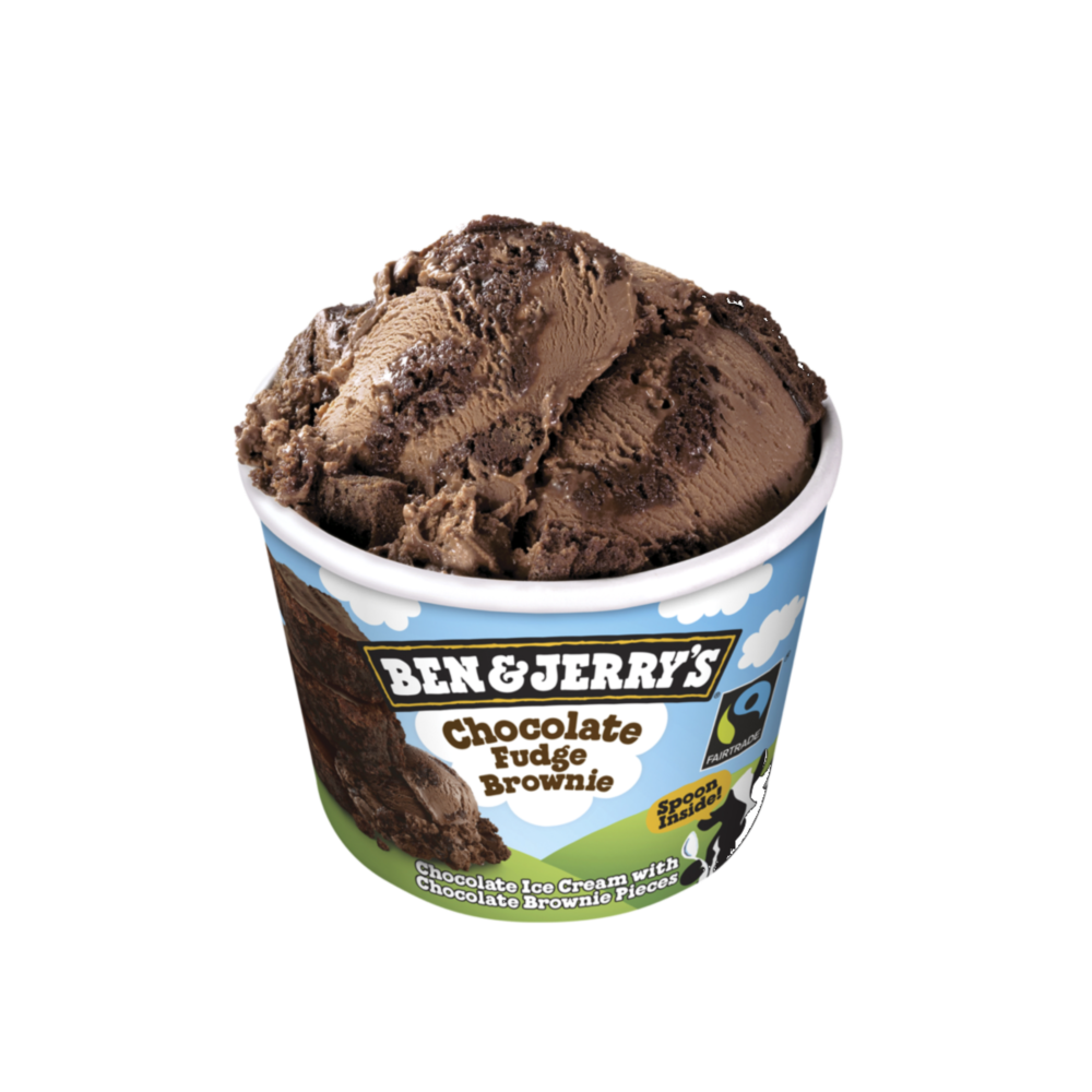 Ben&Jerry's xeado chocolate fudge brownie